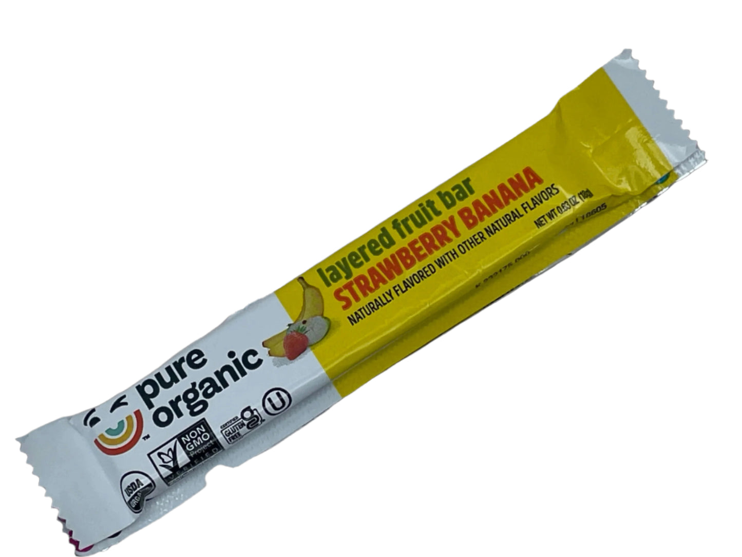 Pure Organic Layered Fruit Bars .63 oz
