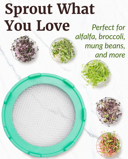 Elementi Sprouting Lid - Green