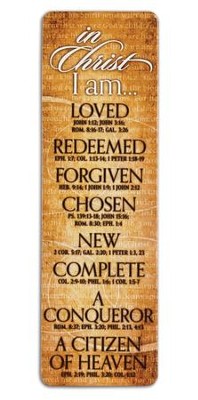In Christ I Am Bookmark