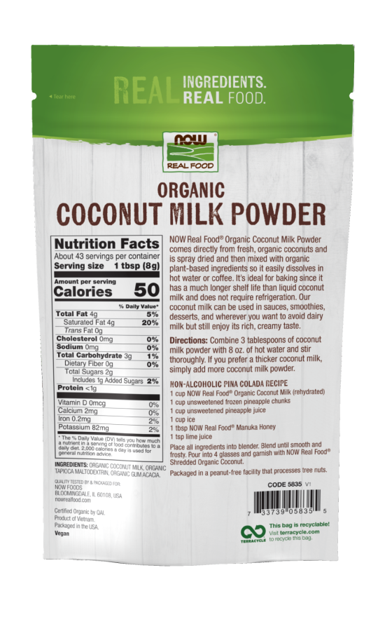 Organic Coconut Milk Powder 12 oz