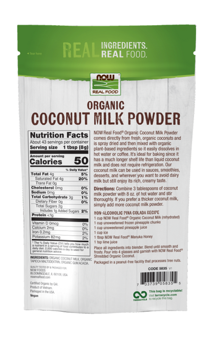 Organic Coconut Milk Powder 12 oz