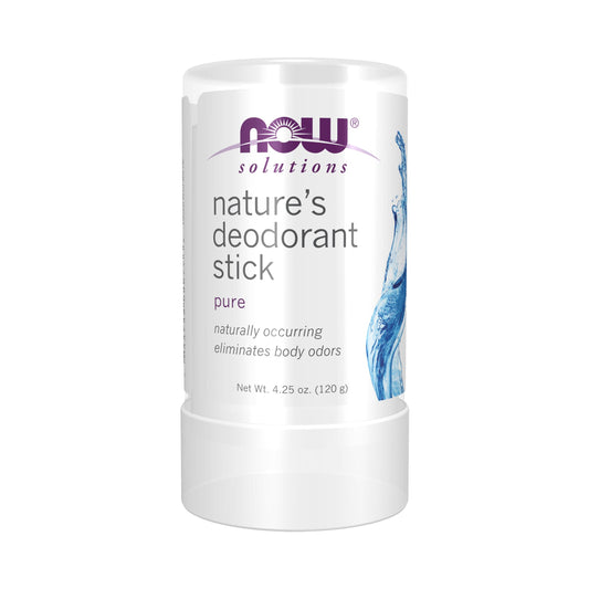 Now Solutions Nature's Deodorant Stick Pure 4.25 oz.