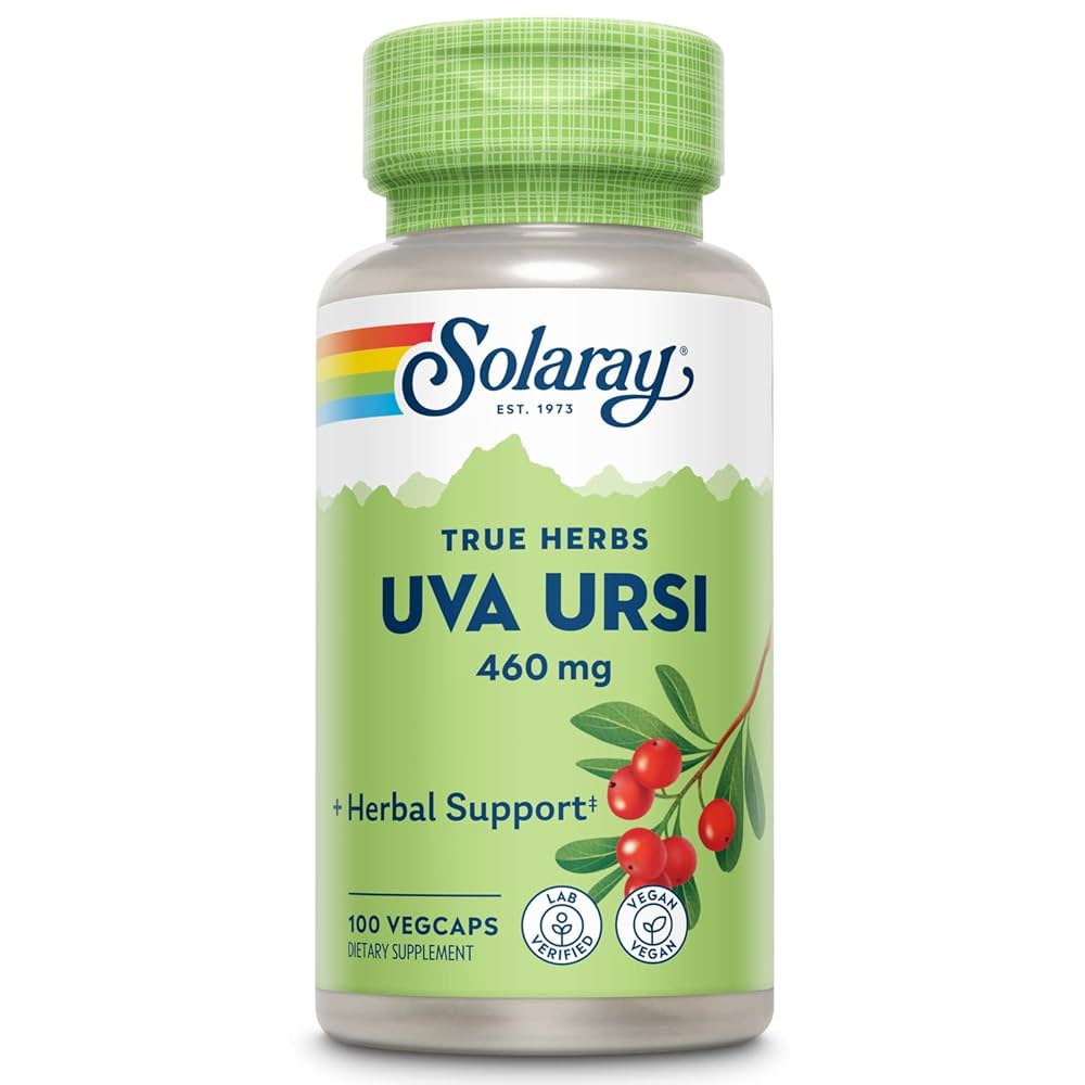 Solaray UVA URSI 460mg 100 Vegcaps