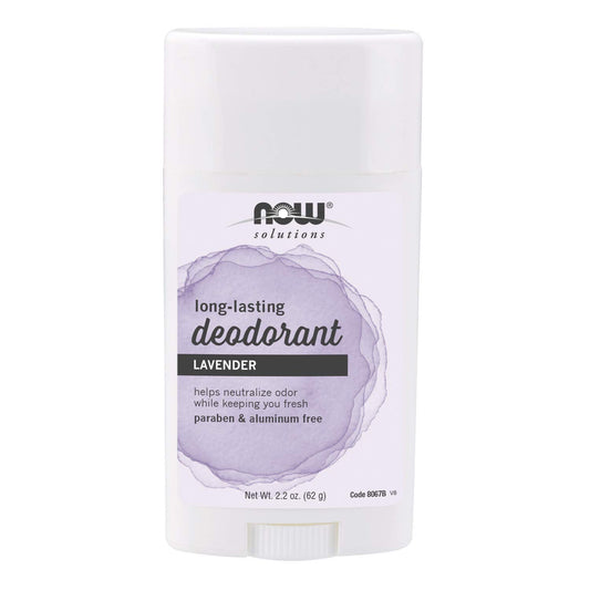 Now Foods, Deodorant Stick Long Lasting, 2.2 oz.
