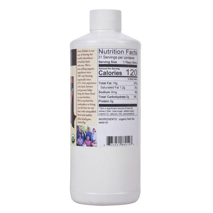 Flax Seed Oil Organic 16 oz
