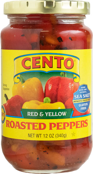 Cento Roasted Red & Yellow Peppers 12oz