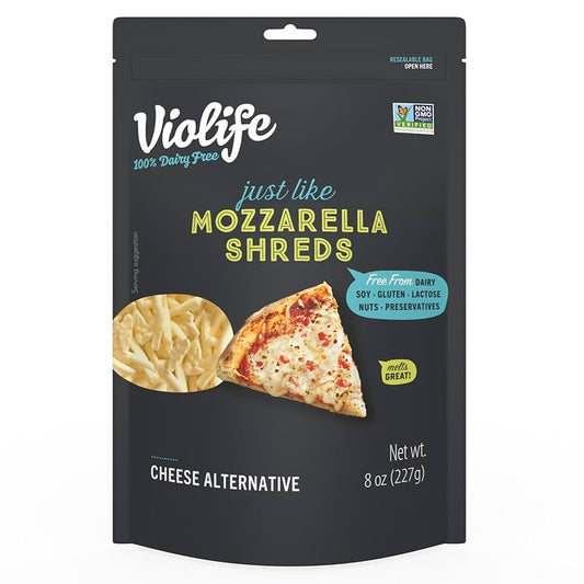 Violife 100% Dairy Free Just Like Mozzarella Shreds 8 oz.