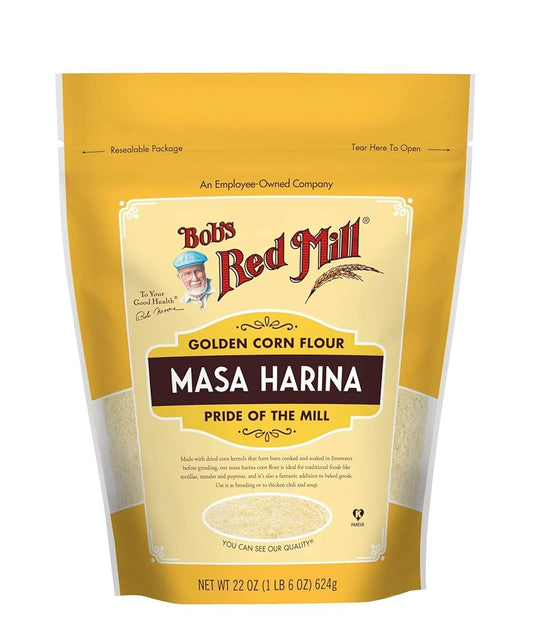 Bob's Red Mill Masa Harina Golden Corn Flour, Pride of the Mill 22 oz.