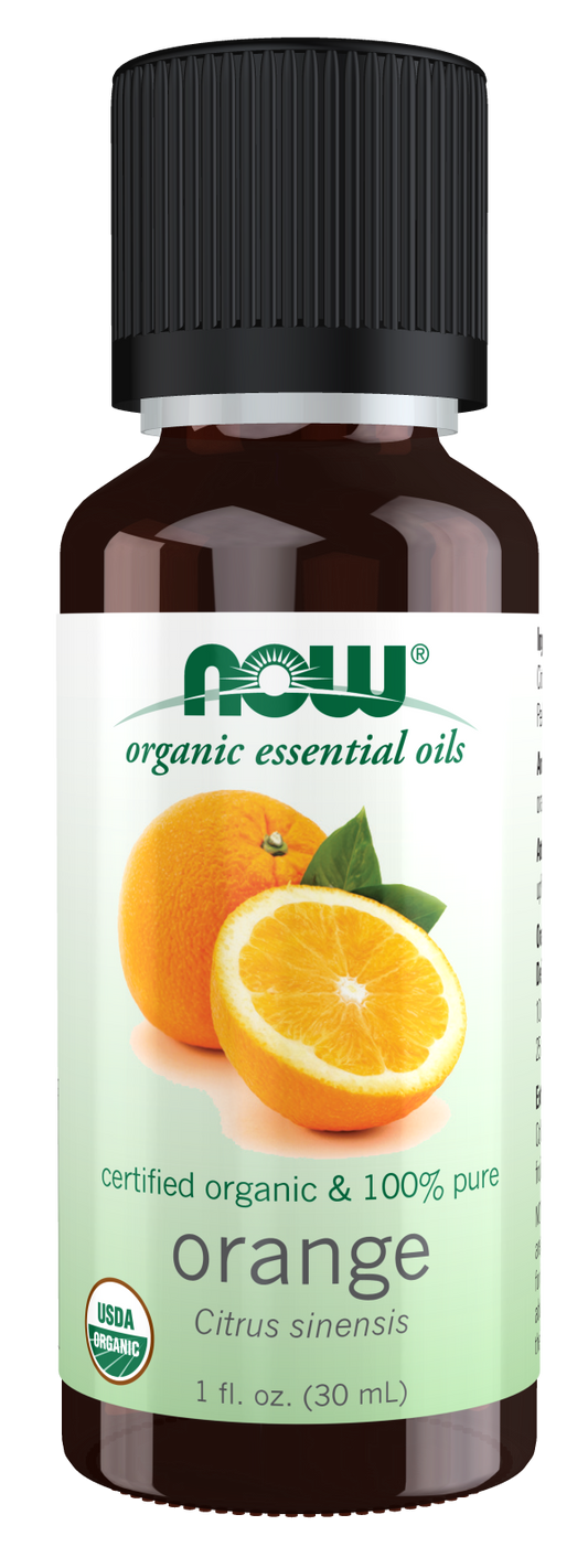 Orange Oil, Organic - 1 fl. oz. Certified Organic & 100% Pure