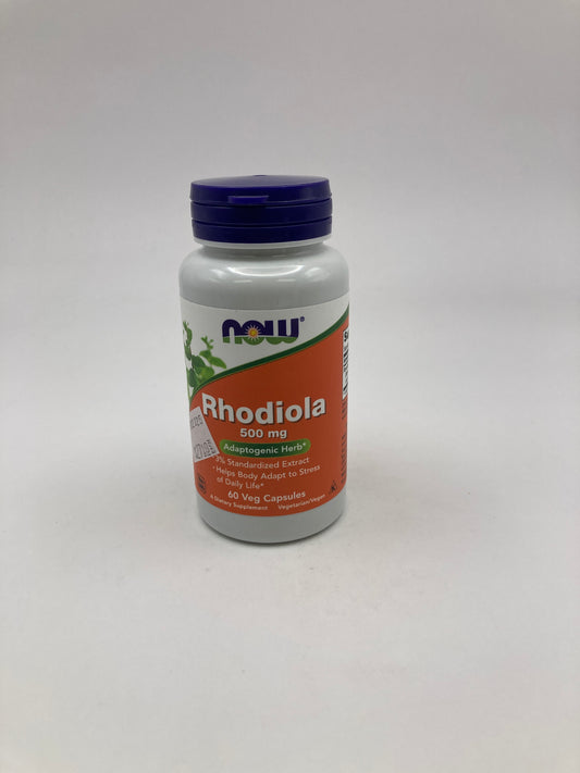 NOW Rhodiola 500 mg 60/120 Veg Caps