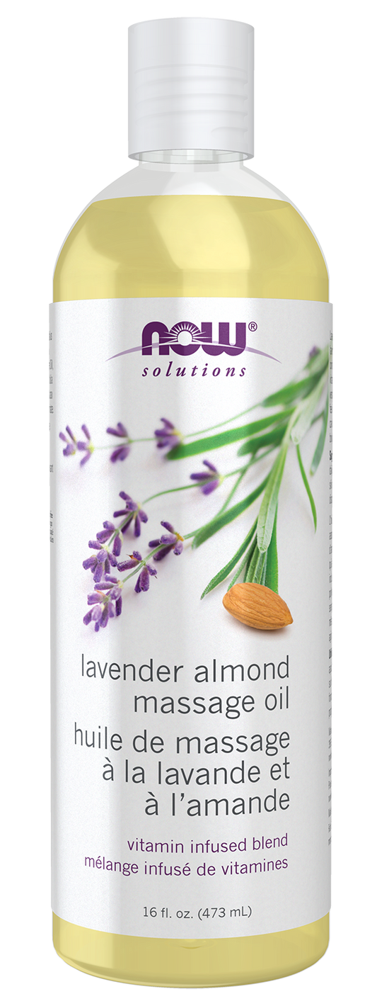 Lavender Almond Massage Oil 16 oz