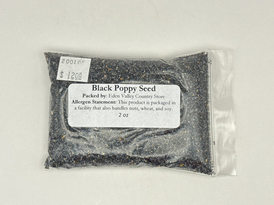 Black Poppy Seed 2oz