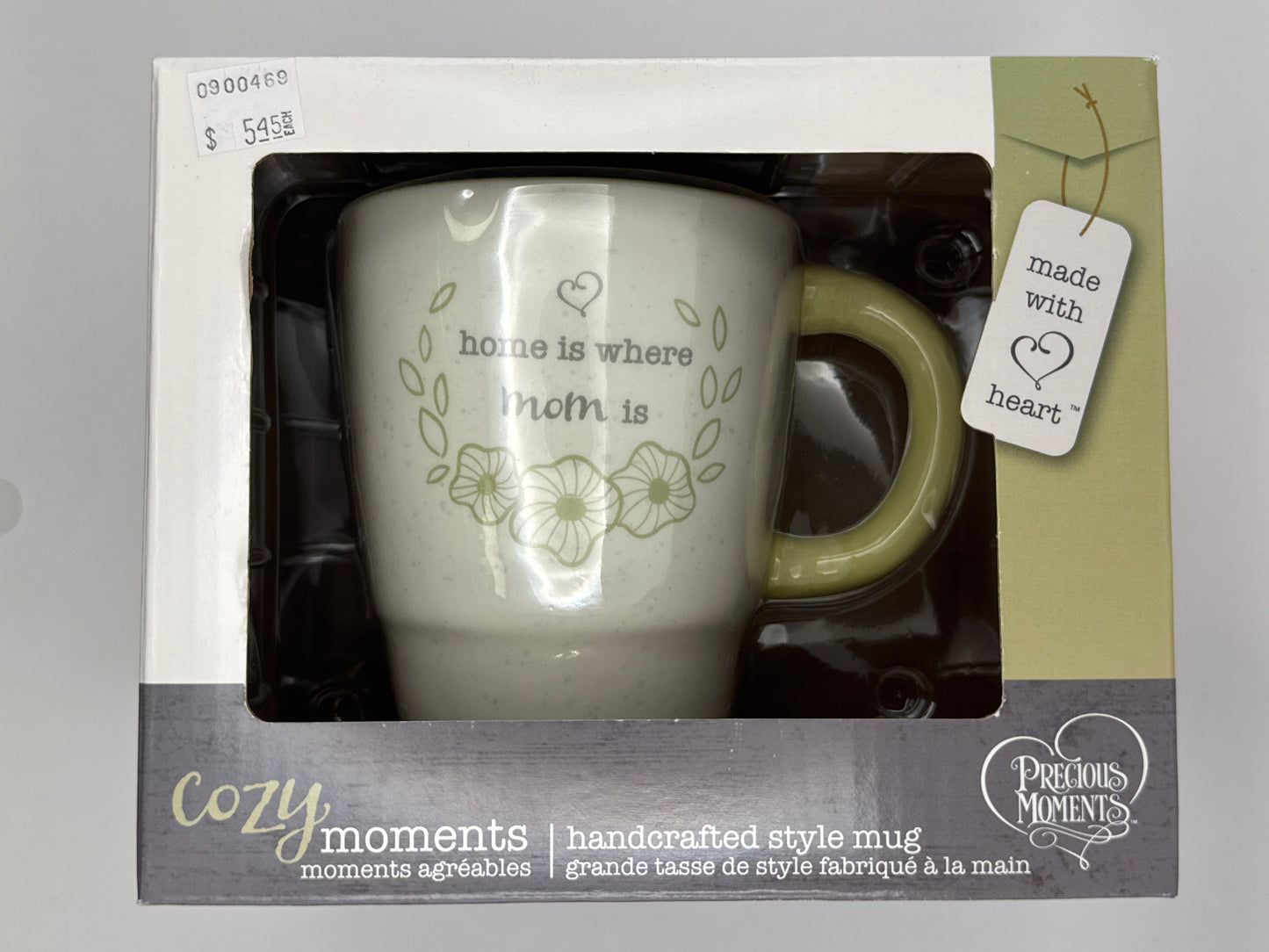 Precious moments handcrafted style mug