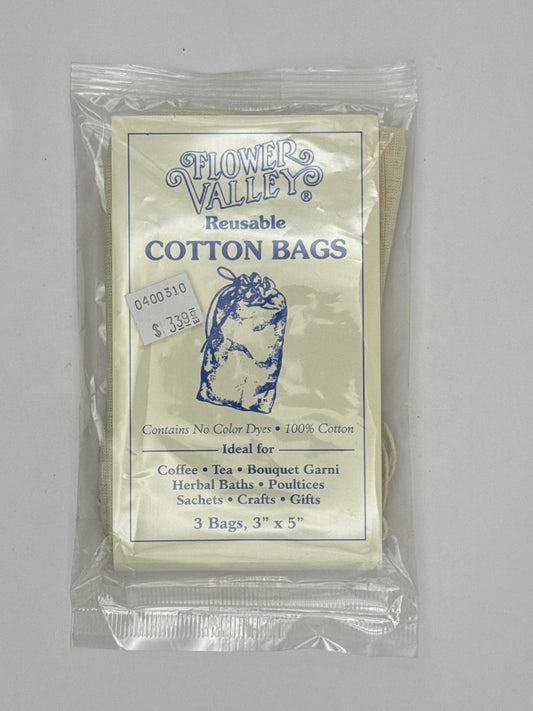 Flower Valley Reusable Cotton Bags