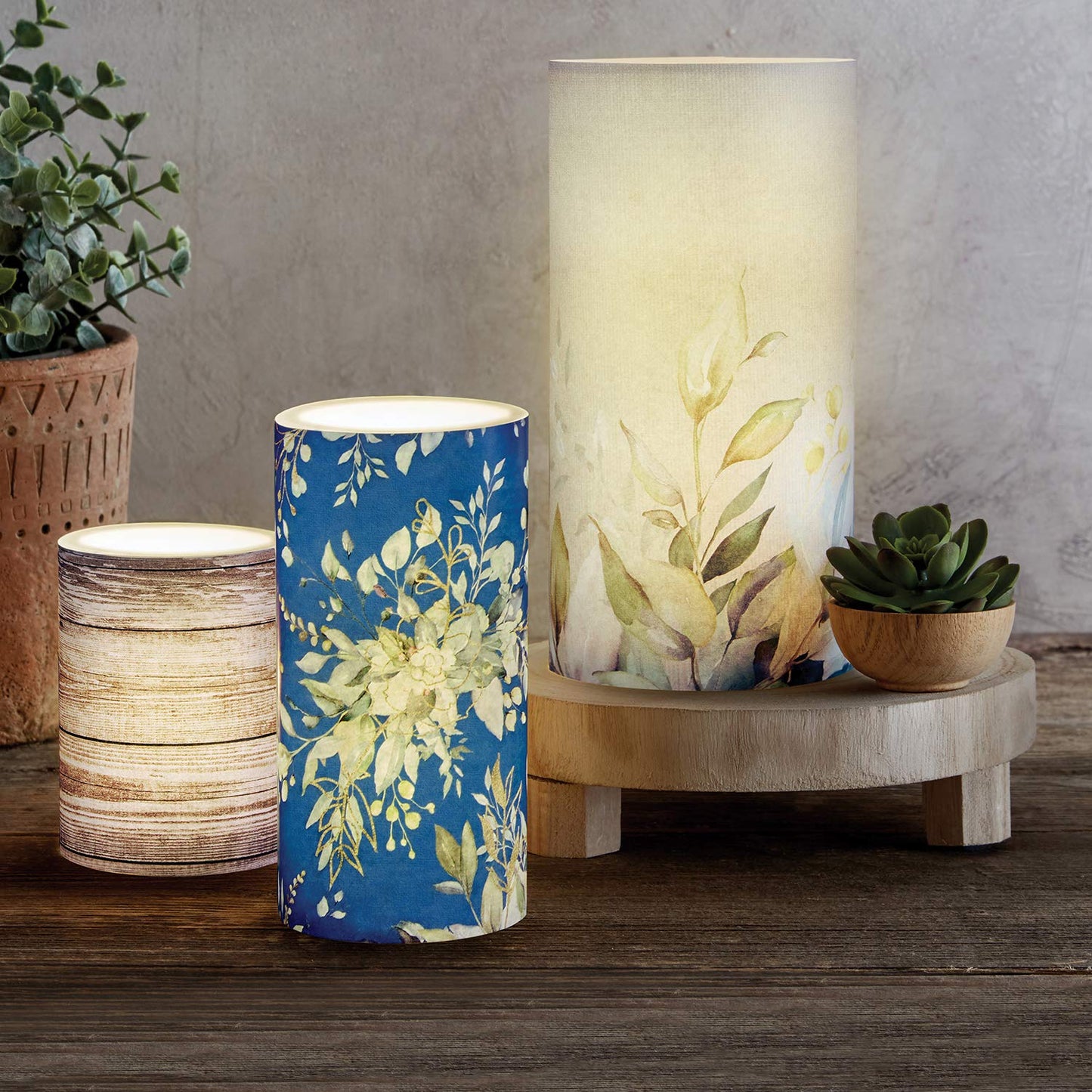 Lumology LED Candle Blue