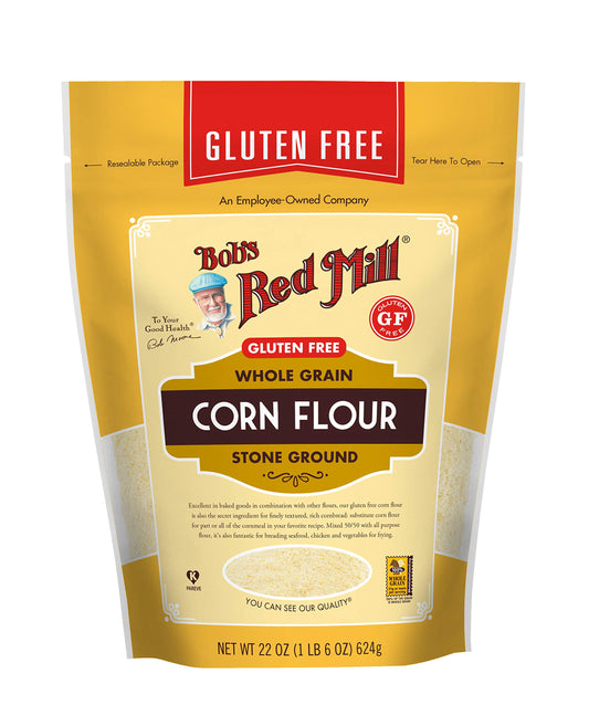 Bob's Red Mill GF Whole Grain Corn Flour, Stone Ground 22 oz.