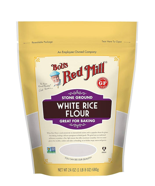 Bob's Red Mill Organic White Rice Flour 24 oz.