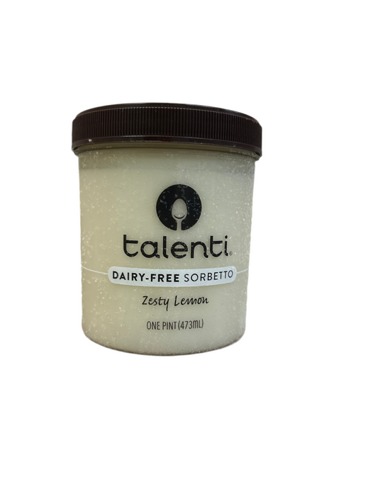 TALENTI  Zesty Lemon Dairy-Free Sorbetto 16 oz. (1 Pint)