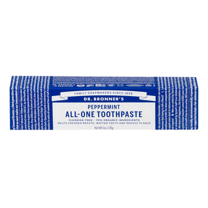Dr. Bronner's Spearmint All-One Toothpaste 5 oz.