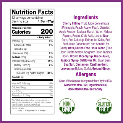 Betty Lou's Fruit Bars 2 oz