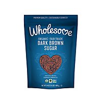 Wholesome Organic Dark Brown Sugar 24 oz