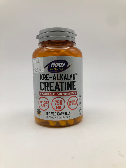 NOW KRE-Alkalyn Creatine 120 caps