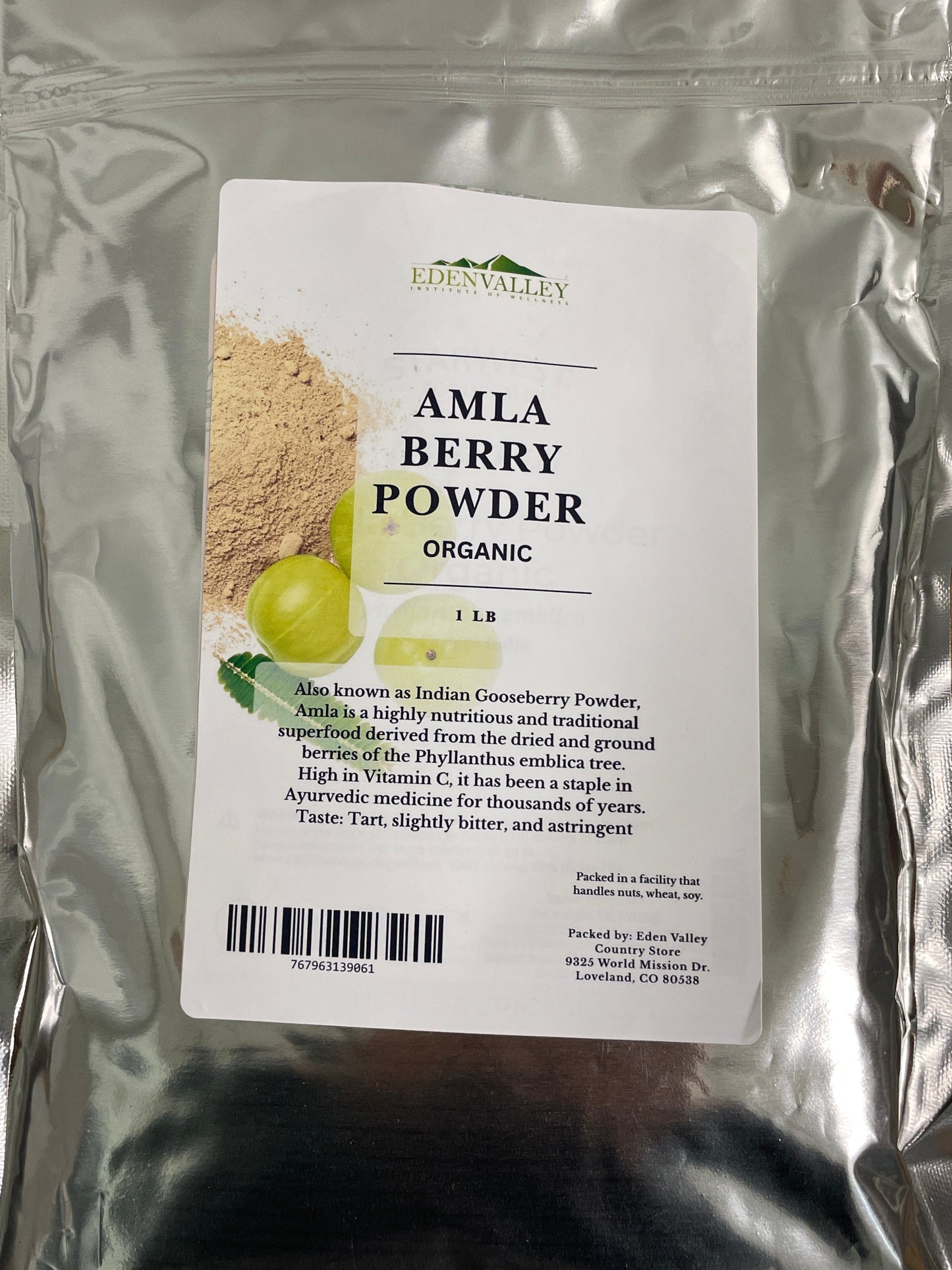 Amla Berry Powder, Organic