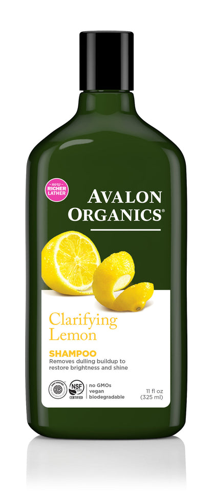 Avalon Organics Shampoos 11 oz