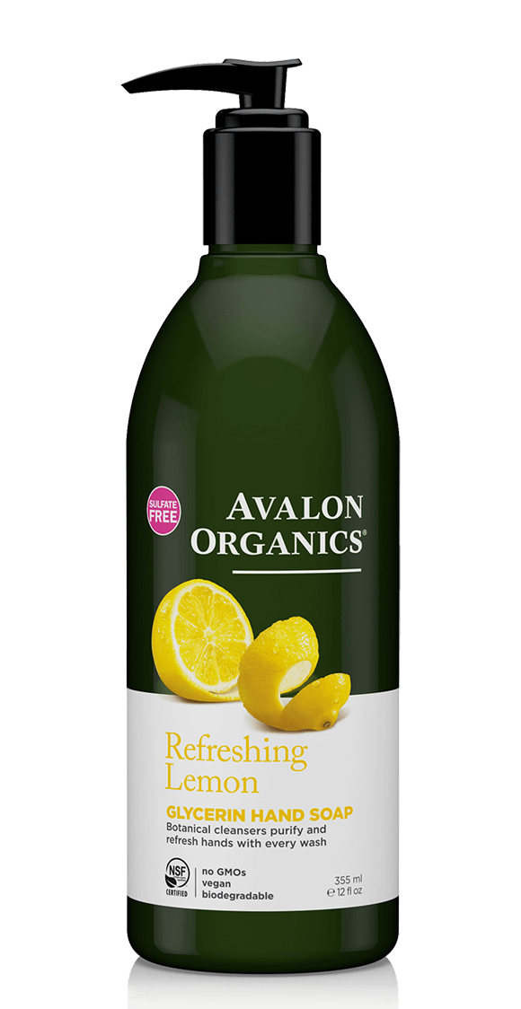 Avalon Organics Lemon Hand Soap 12 oz