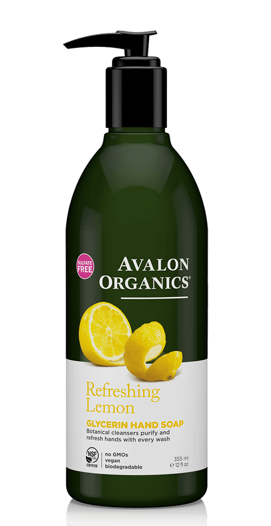 Avalon Organics Lemon Hand Soap 12 oz