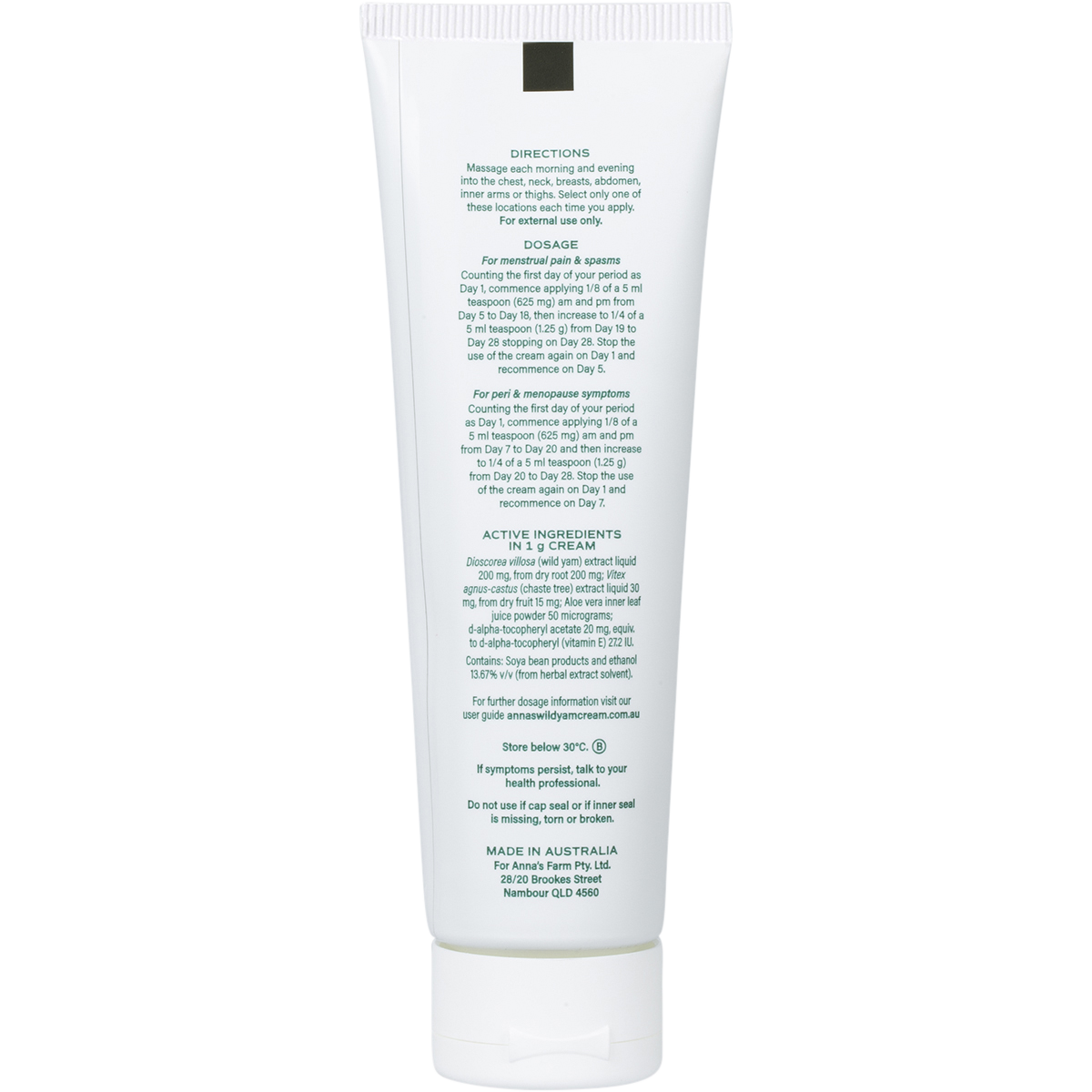 ANNA'S Wild Yam Cream 100 g