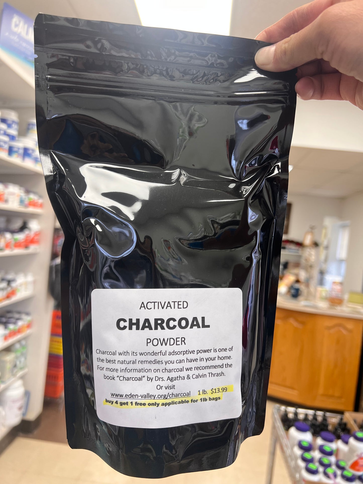 Activated Charcoal 1# Bag • buy 4 get the 5th one free!!!