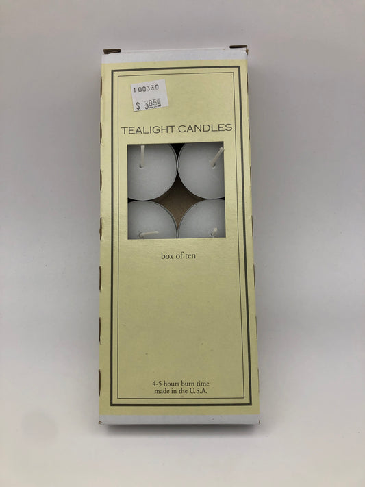 Tealight candles