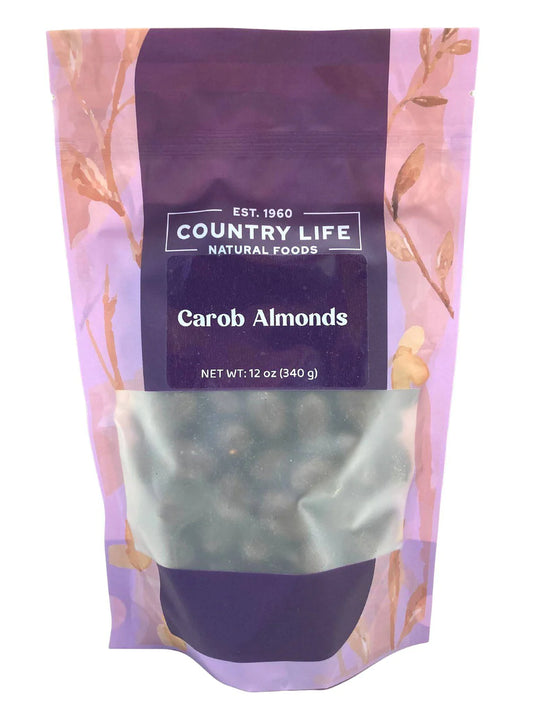 Carob Almonds Country Life Natural Foods 12 oz