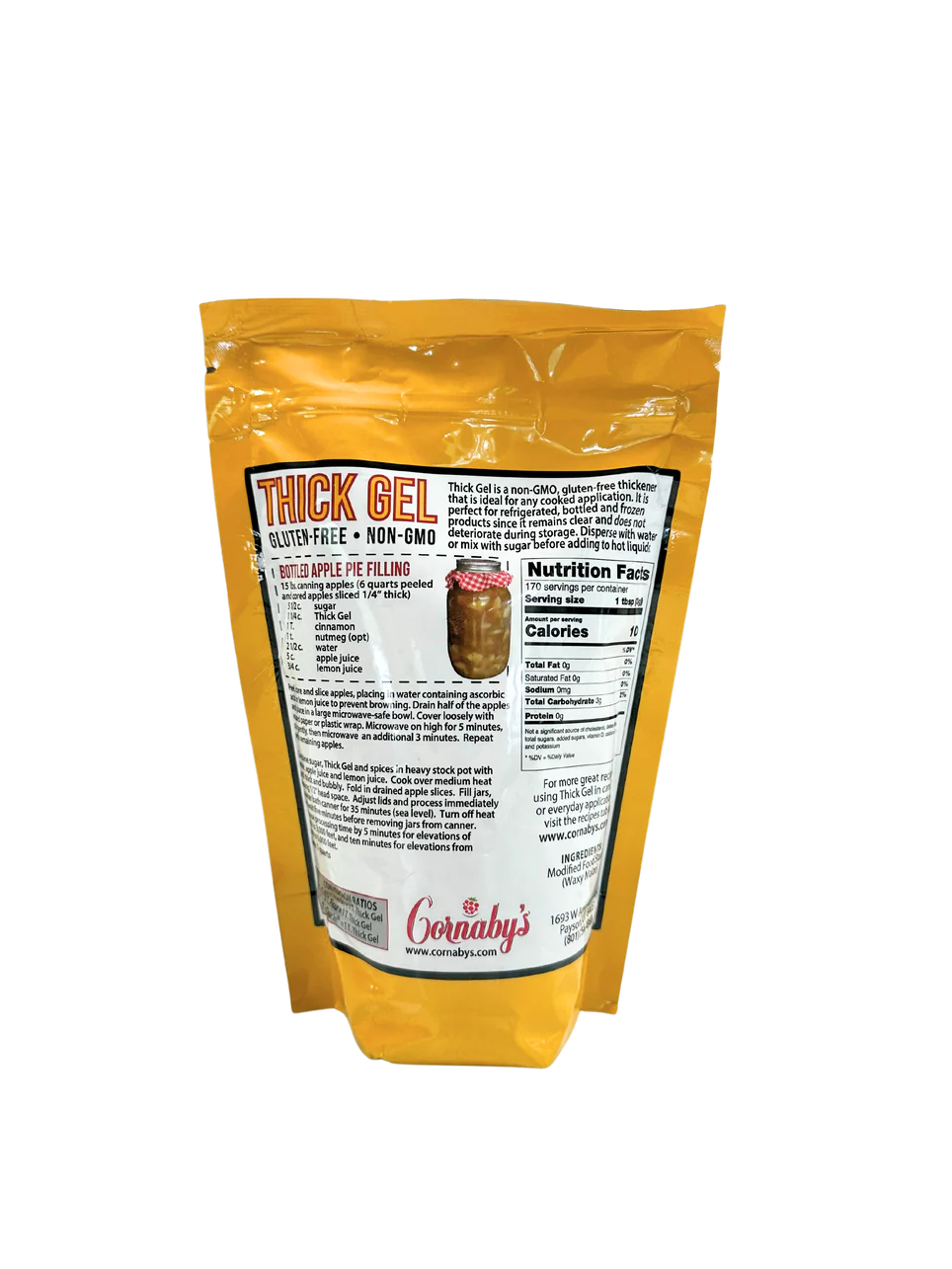 Cornaby's THICK GEL Modified Food Starch 1 lb.