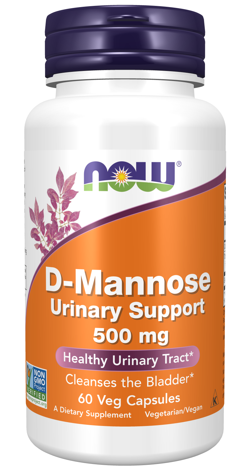 NOW D-Mannose Urinary Support 500mg