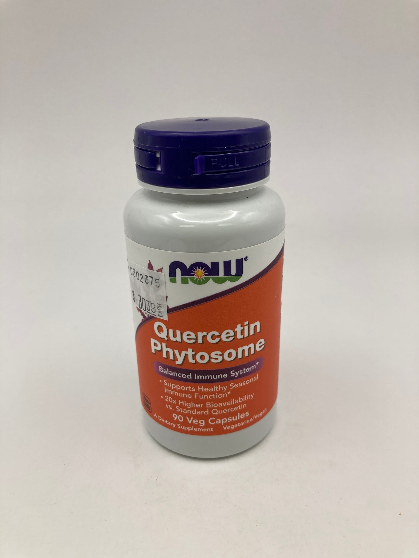 NOW Quercetin Phytosome 90 Veg Capsules.