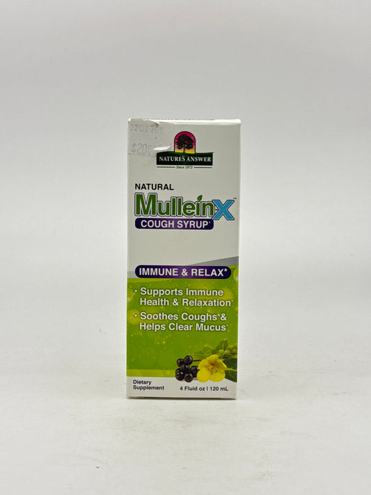 Mullein-X cough syrup