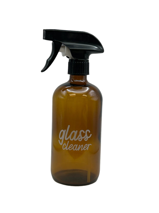 Amber Glass Spray Bottle 16 oz