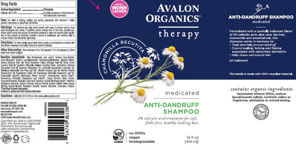 Avalon Organics Anti-Dandruff Shampoo