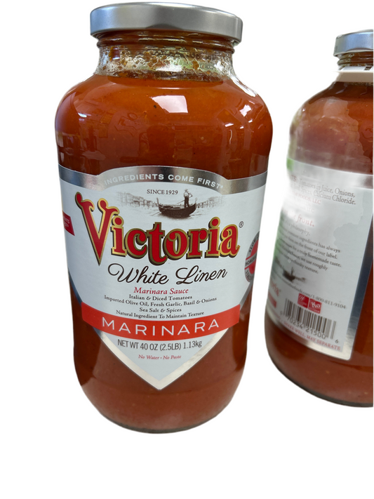 Victoria White Linen Marinara 40oz