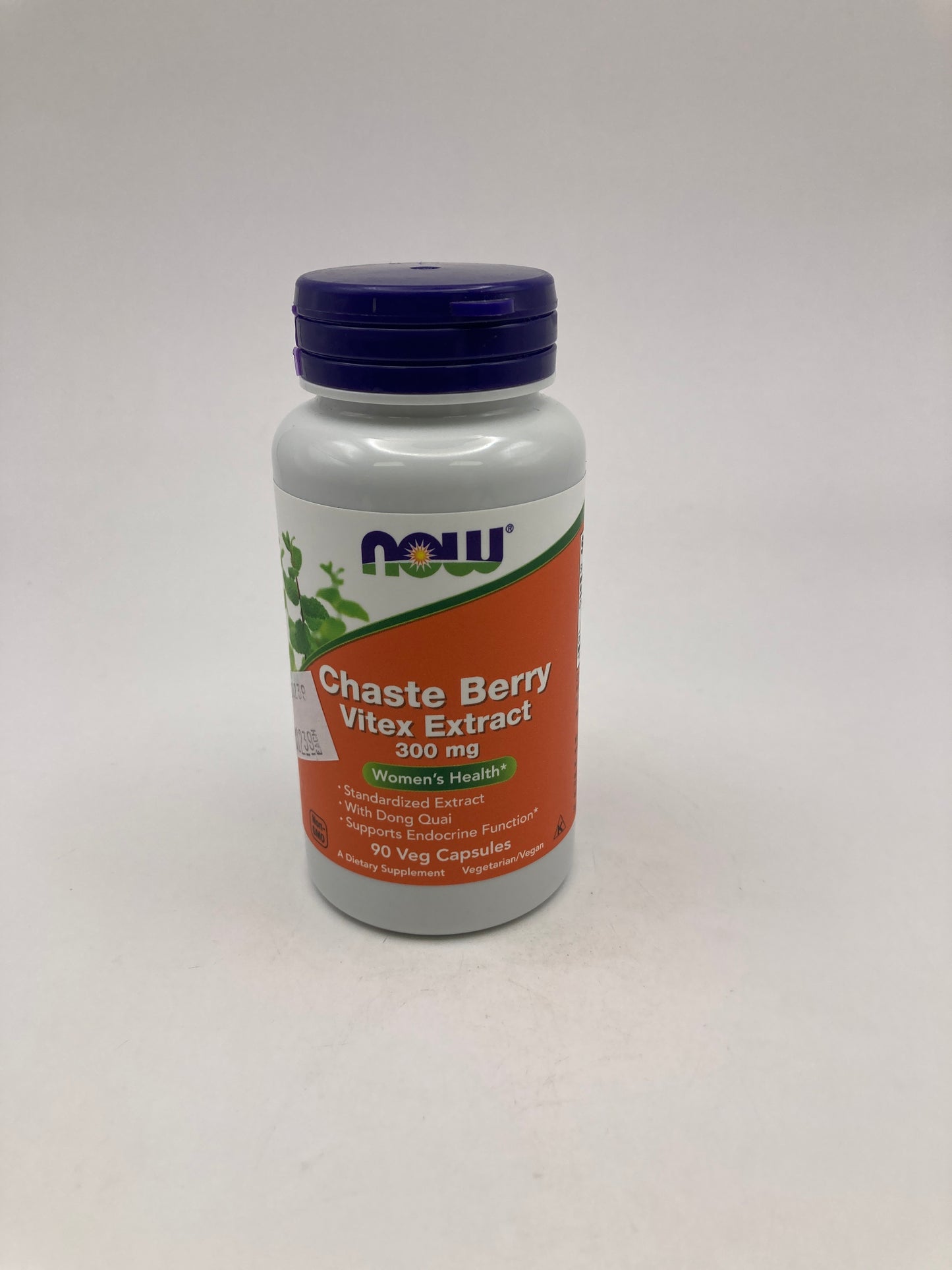 NOW Chaste Berry Vitex Extract 300 mg 90 Veg Capsules