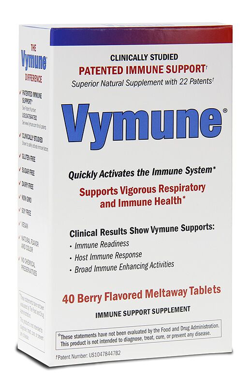 Vymune 40 Berry Flavored Meltaway Tablets