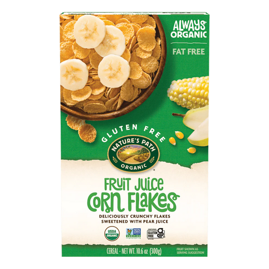 Nature's Path Fruit Juice Corn Flakes, Organic 10.6 oz