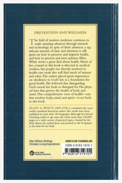 Medical Ministry, by Ellen G. White, hard cover