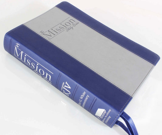 The Mission Study Bible - Sapphire/Silver edition