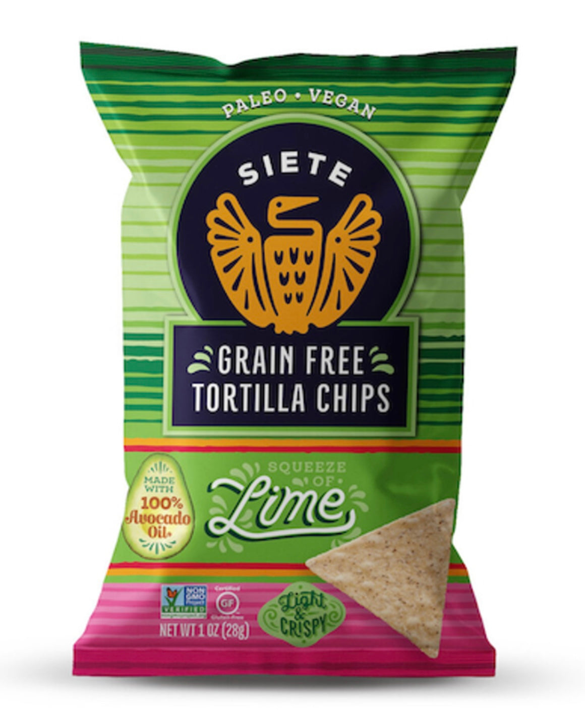 Siete Grain Free Tortilla Chips 1 oz