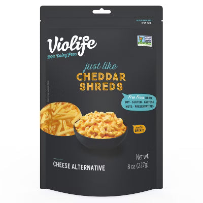 Violife just like Cheddar Shreds 100% Dairy Free 8 oz