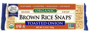 Brown Rice Snaps, Organic 3.5 oz