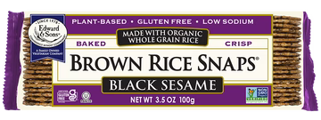 Brown Rice Snaps, Organic 3.5 oz